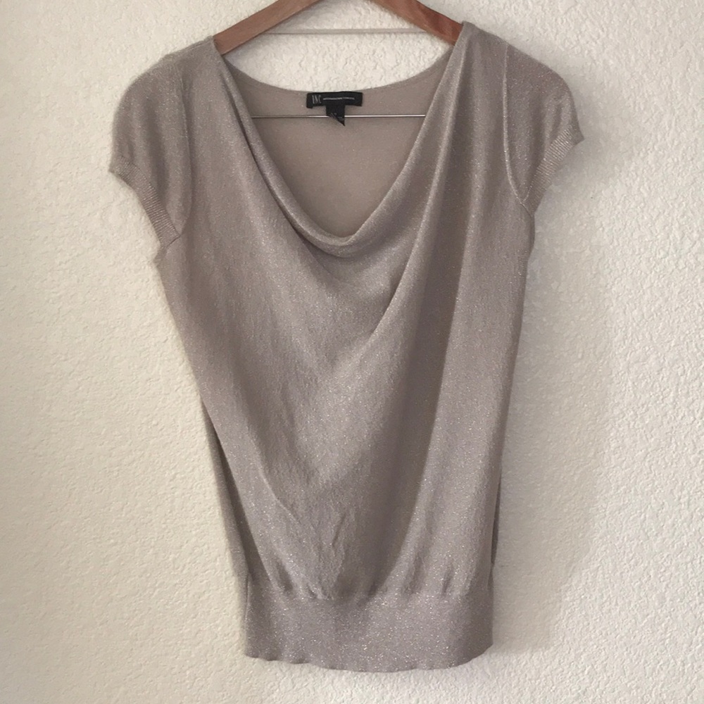 I.N.C grey blouse